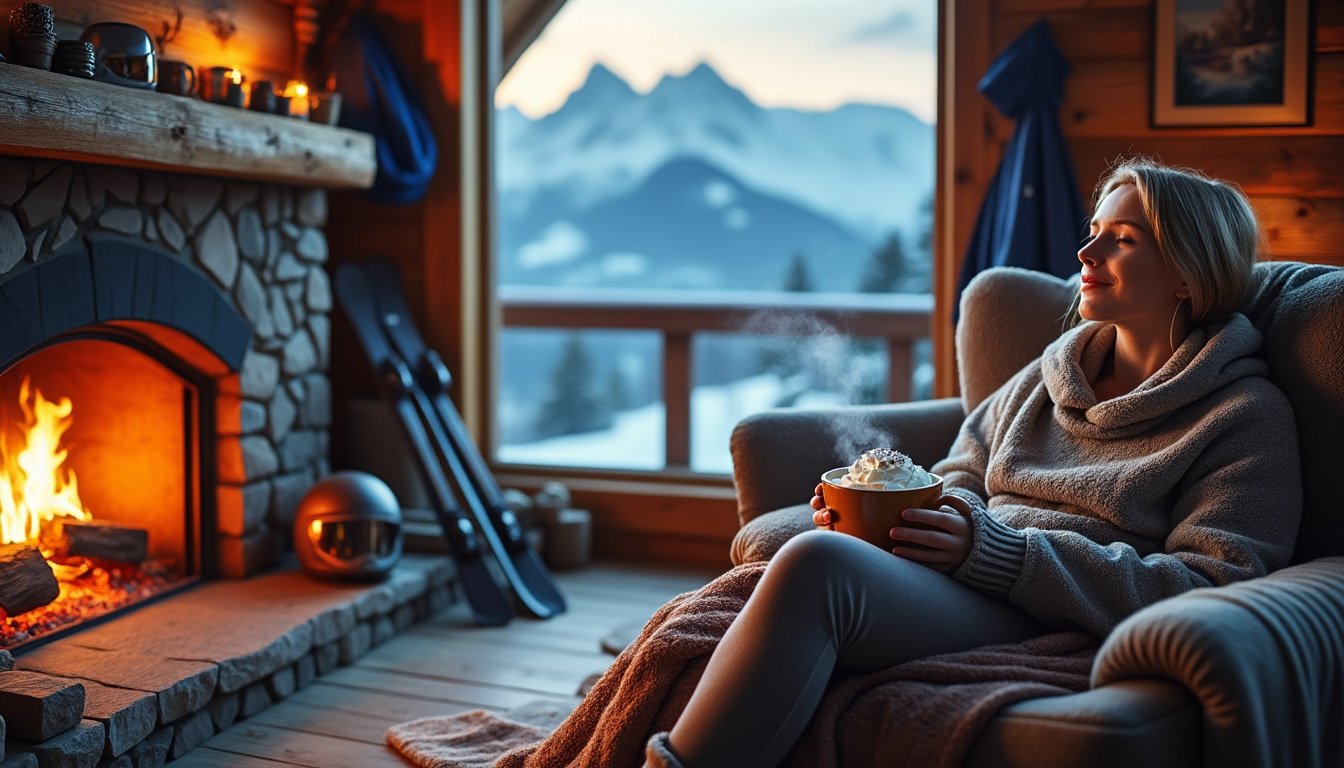 Comment relâcher la pression après une journée de ski