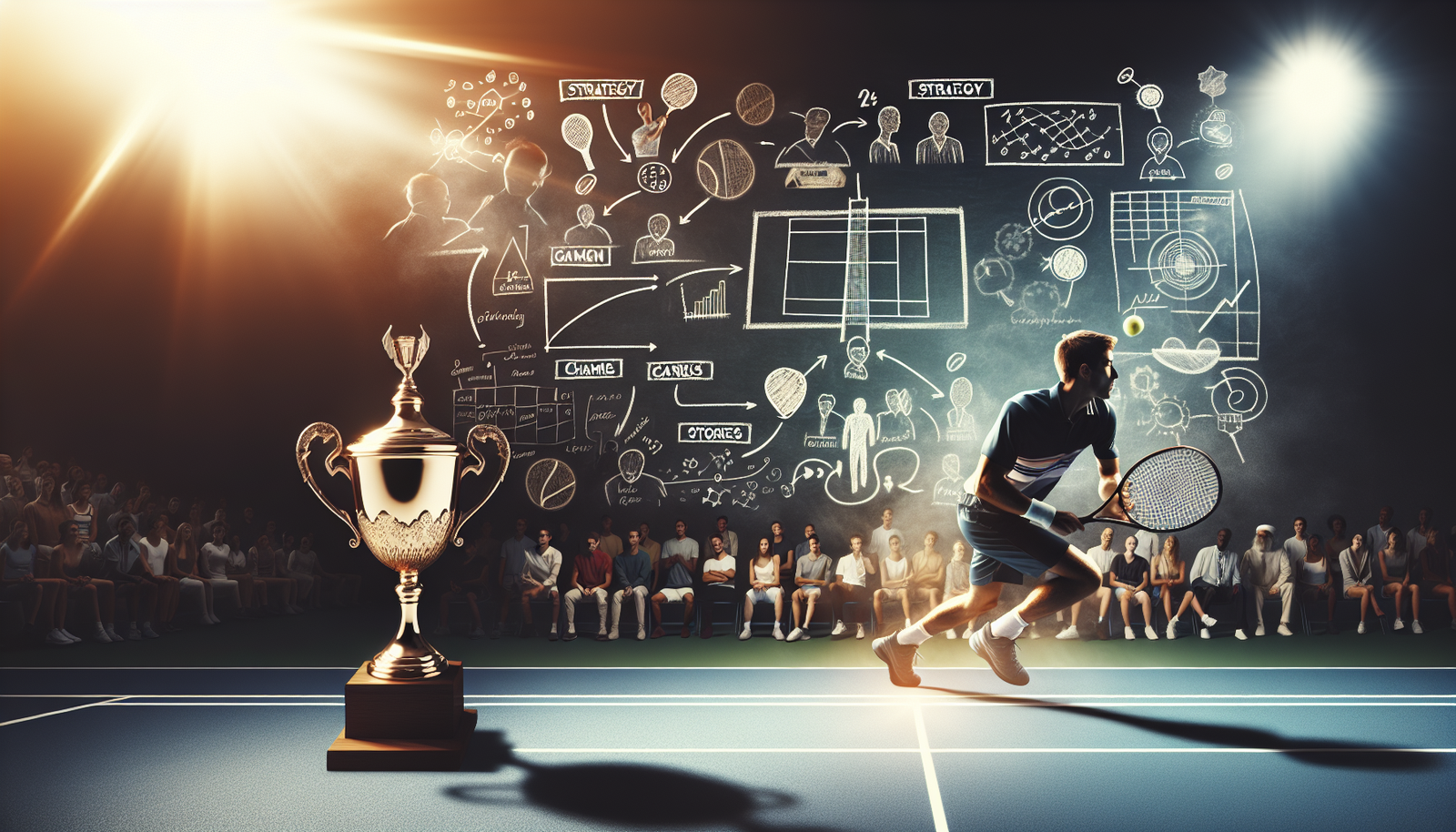 Les secrets des coups gagnants au tennis