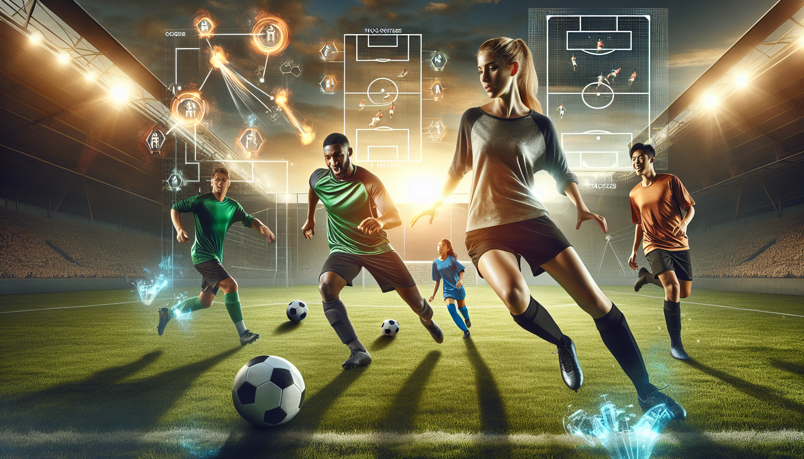 Les stratégies clés pour réussir sur terrain de foot