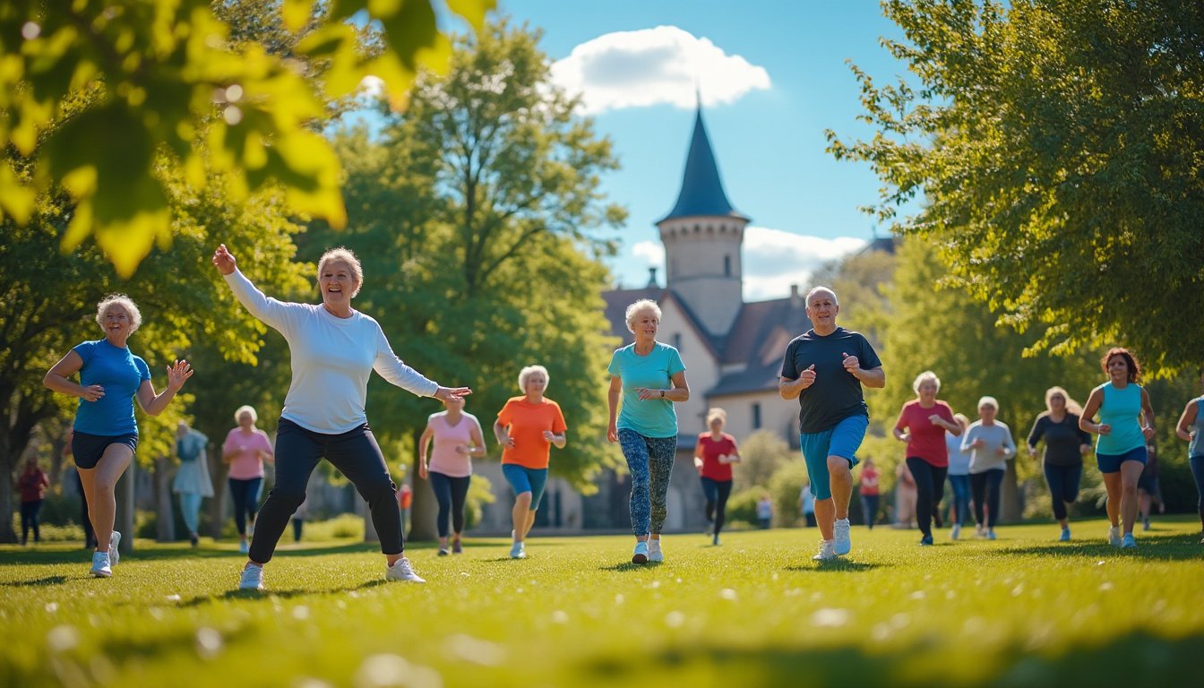 À Château-Gontier, les seniors s’initient aux bienfaits du sport