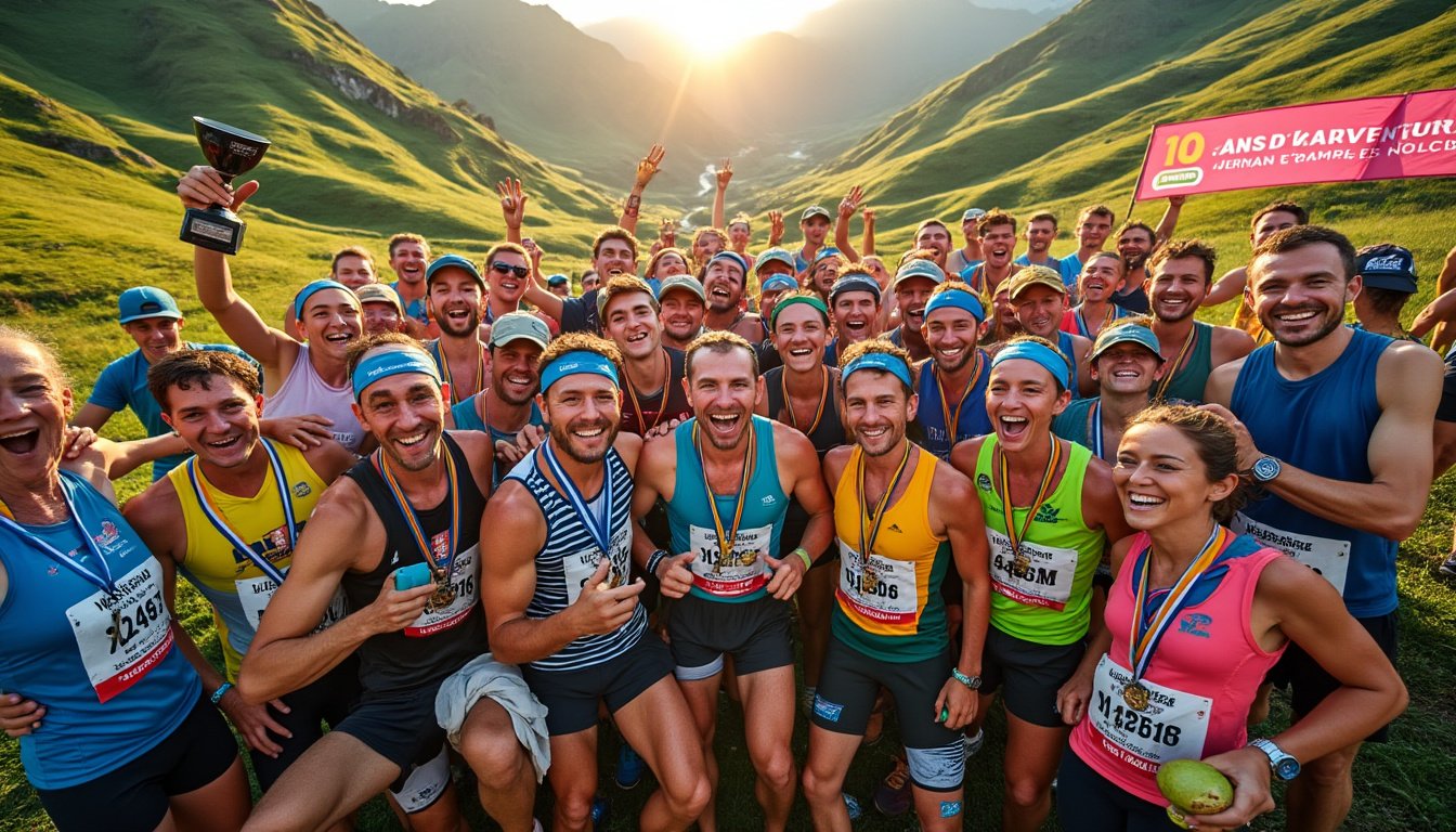 rejoignez-nous pour célébrer les 10 ans des traileurs de l'yonne, un groupe passionné d'aventures sportives ! revivez une décennie d'exploits, de défis et de camaraderie à travers des parcours inoubliables. soyez témoin de cette fête dédiée à la passion du trail et à l'esprit d'équipe.