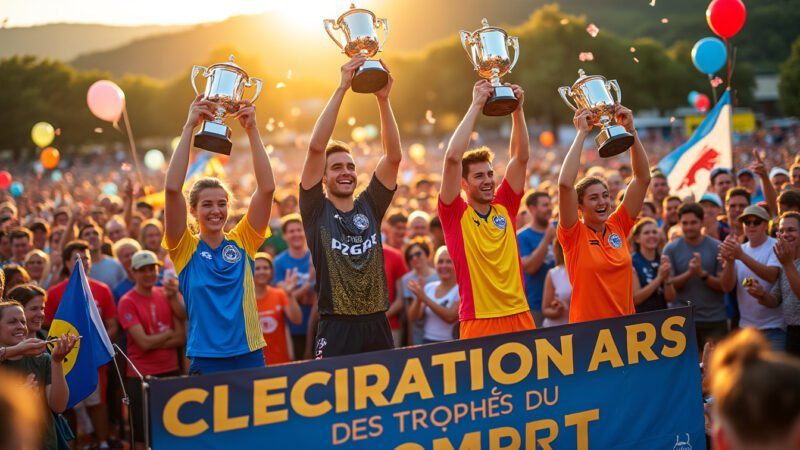 Célébration des Trophées du Sport dans le Gard