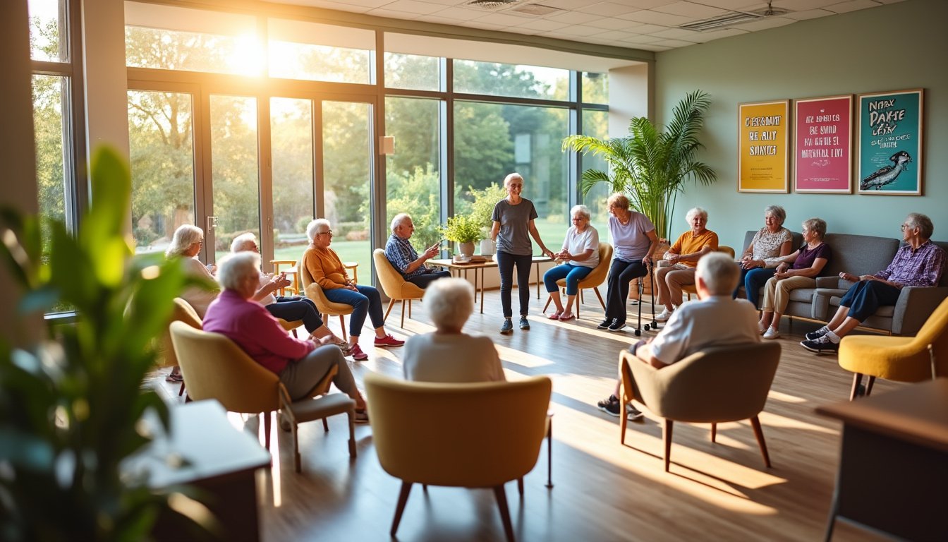 Découverte des bienfaits du sport santé à l’Ehpad d’Aigurande