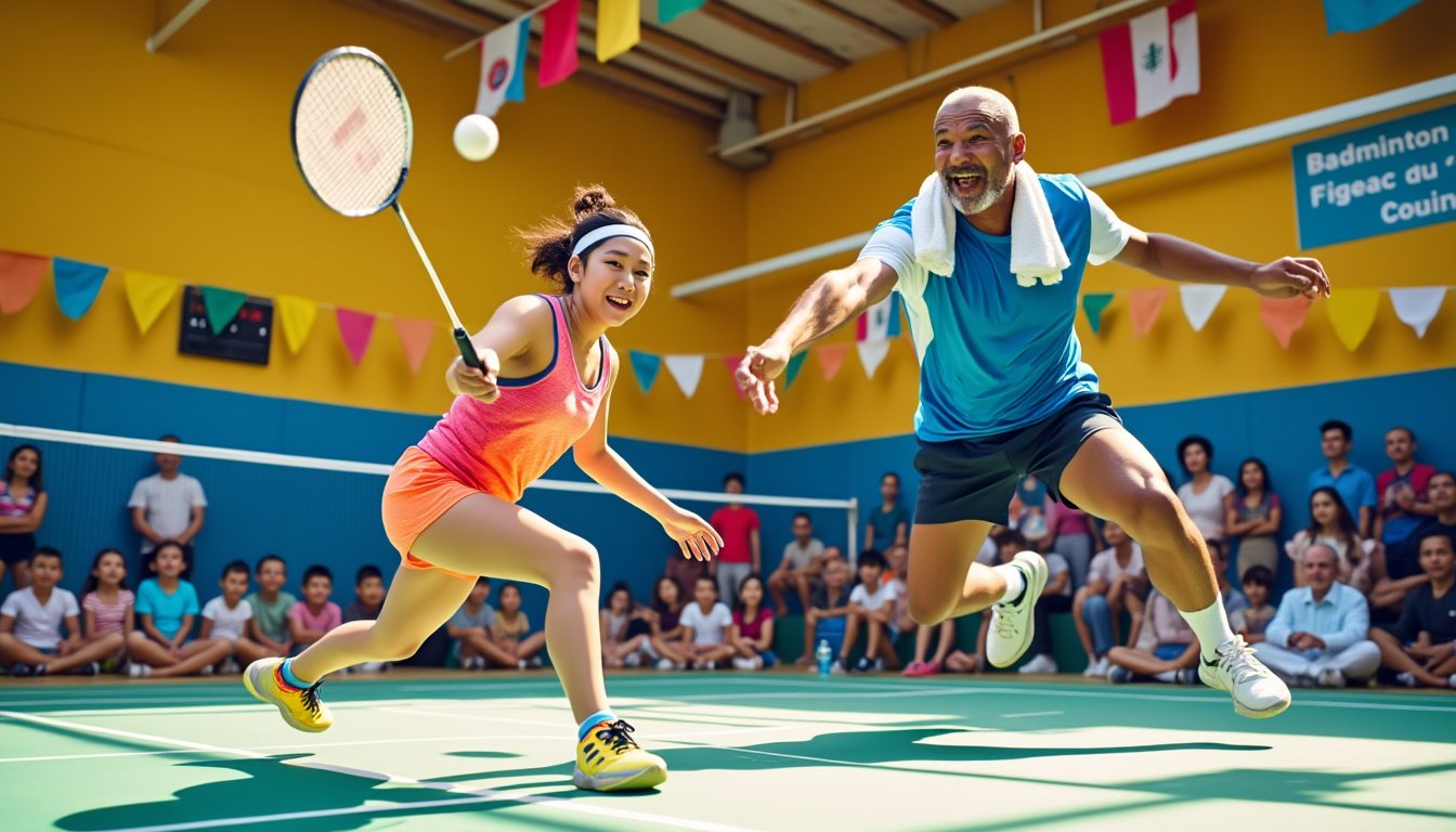Le Badminton Figeac : un mélange parfait de sport et de joie de vivre