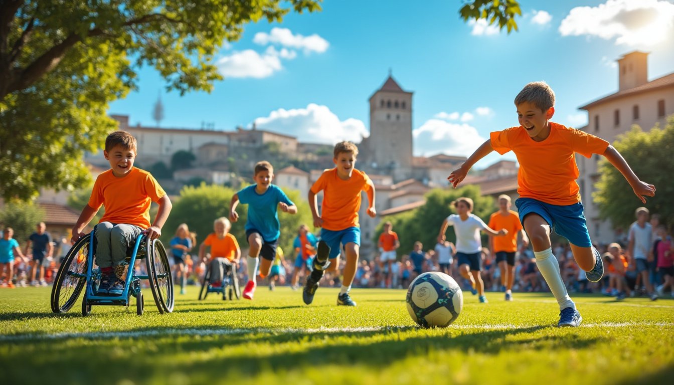 découvrez comment trèbes met en avant le sport inclusif à travers un partenariat inspirant, visant à favoriser l'intégration de tous, quels que soient leurs horizons. rejoignez-nous pour célébrer la diversité et l'esprit d'équipe !