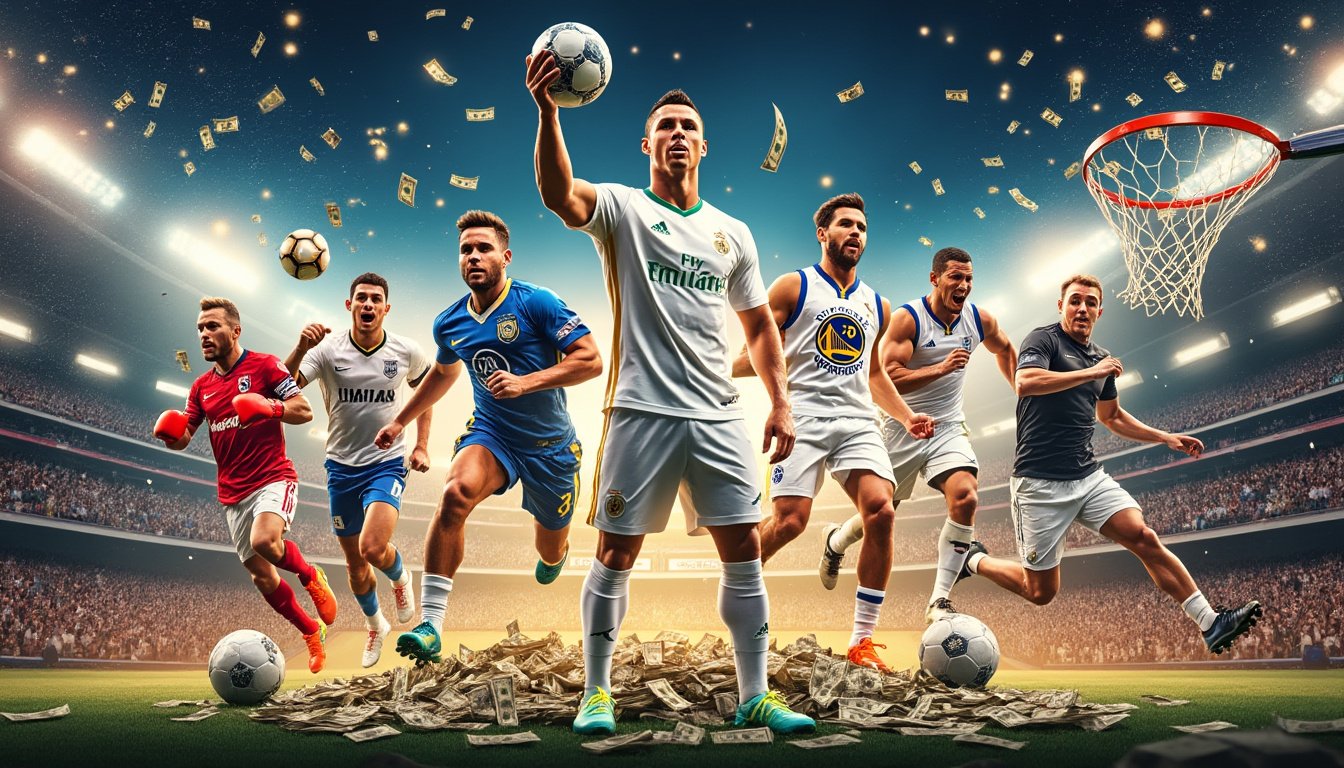 découvrez les 10 athlètes les mieux payés de 2024, incluant des légendes comme ronaldo, curry et fury. plongez dans leur parcours, leurs revenus impressionnants et les secrets de leur succès sur le terrain et en dehors.