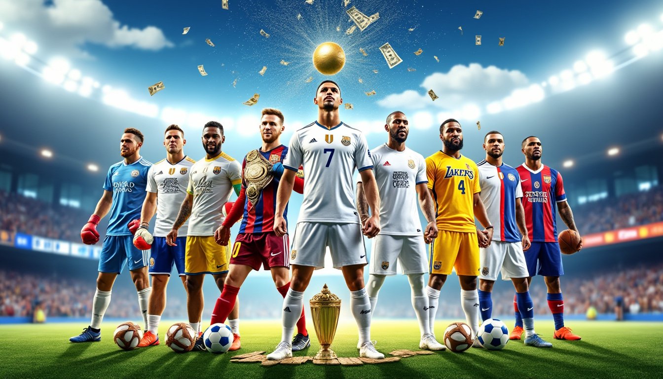 Les 10 Athlètes les Plus Rémunérateurs de 2024 : Ronaldo, Curry, Fury et Plus