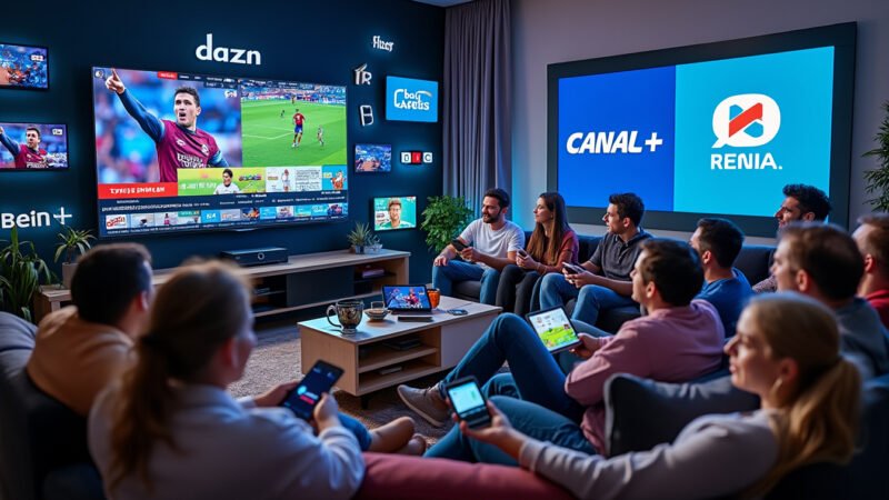Revolution dans les droits télévisuels : DAZN, Canal+, beIN Sports… Vers une transformation majeure ?