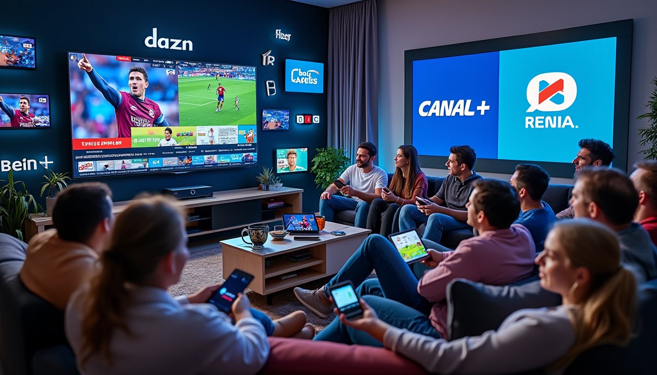 Revolution dans les droits télévisuels : DAZN, Canal+, beIN Sports… Vers une transformation majeure ?