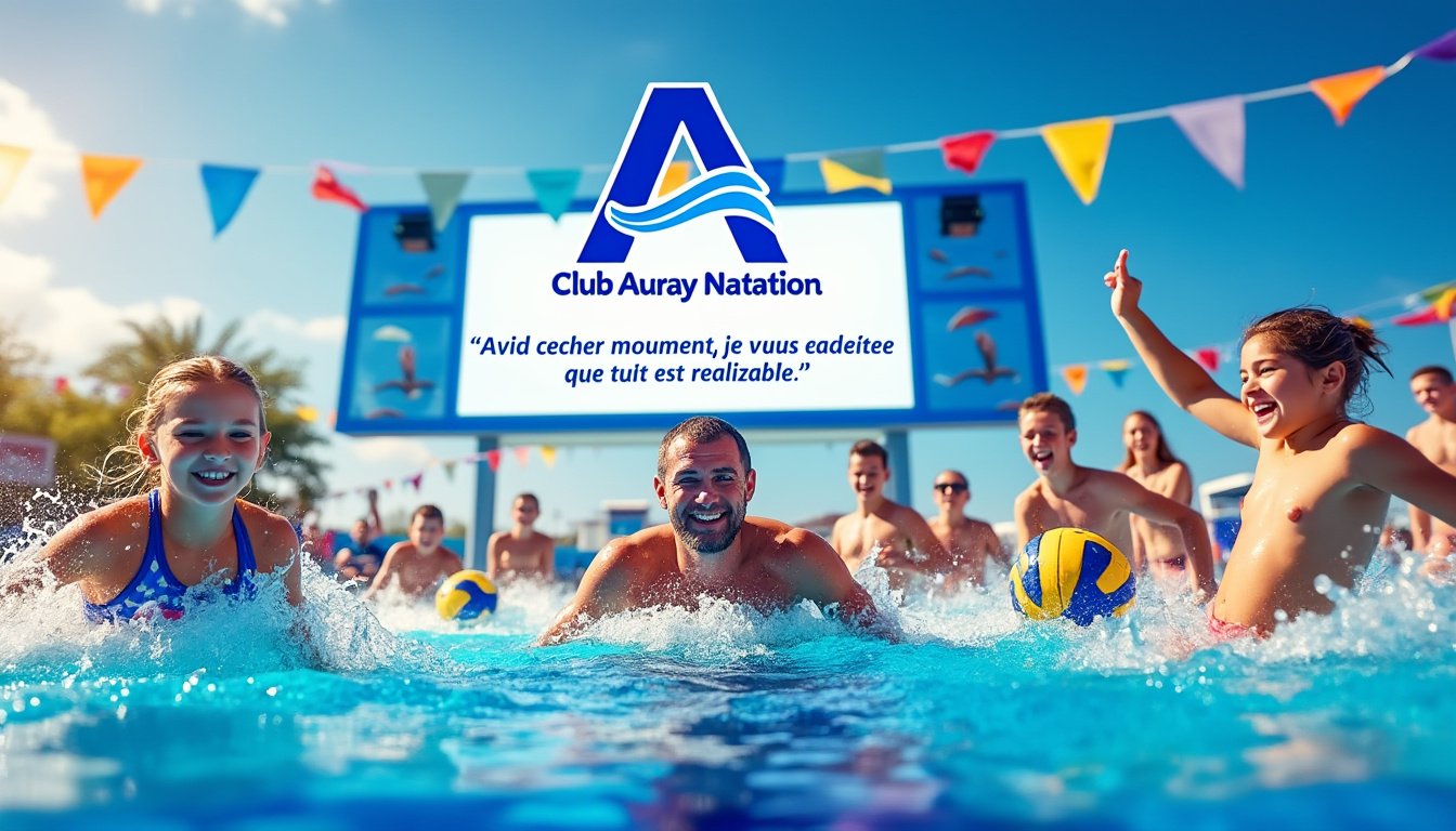 rejoignez le club auray natation et découvrez comment chaque mouvement dans l'eau est une démonstration de succès et de détermination. ensemble, prouvons que tout est réalisable grâce à la passion et l'engagement. plongez dans l'aventure aquatique !