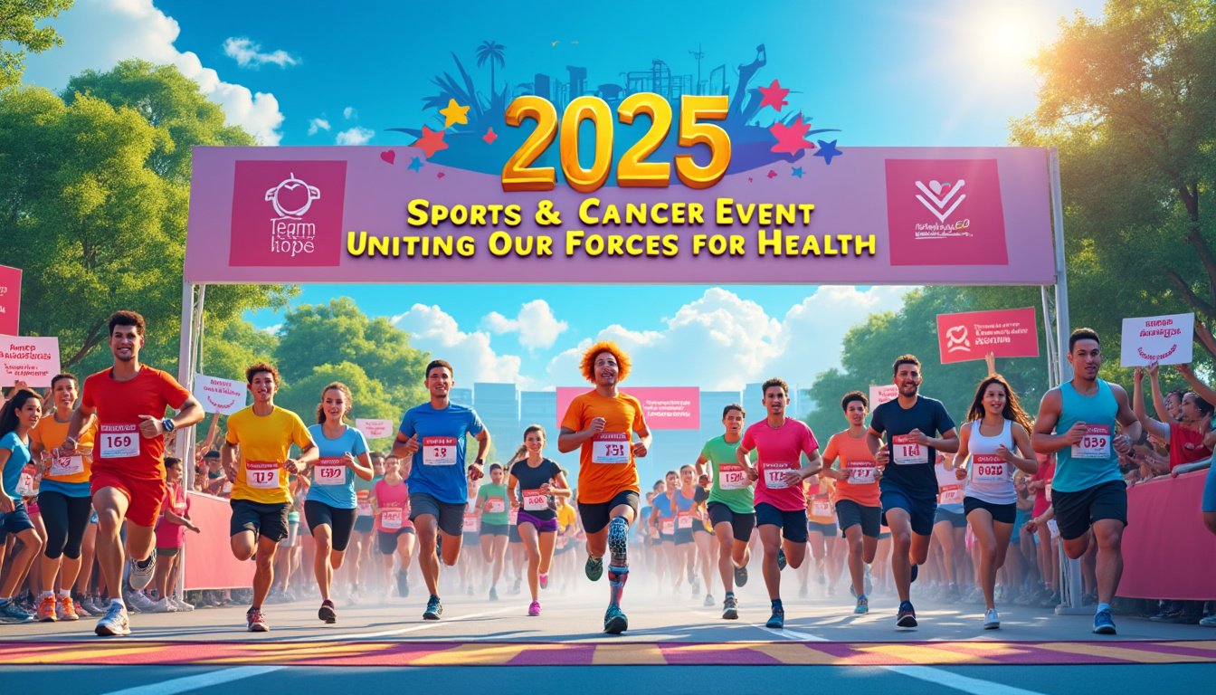 participez à l'événement sport & cancer 2025, où solidarité et activité physique se rencontrent pour promouvoir la santé. rejoignez-nous pour unir nos forces dans la lutte contre le cancer et faire la différence ensemble.