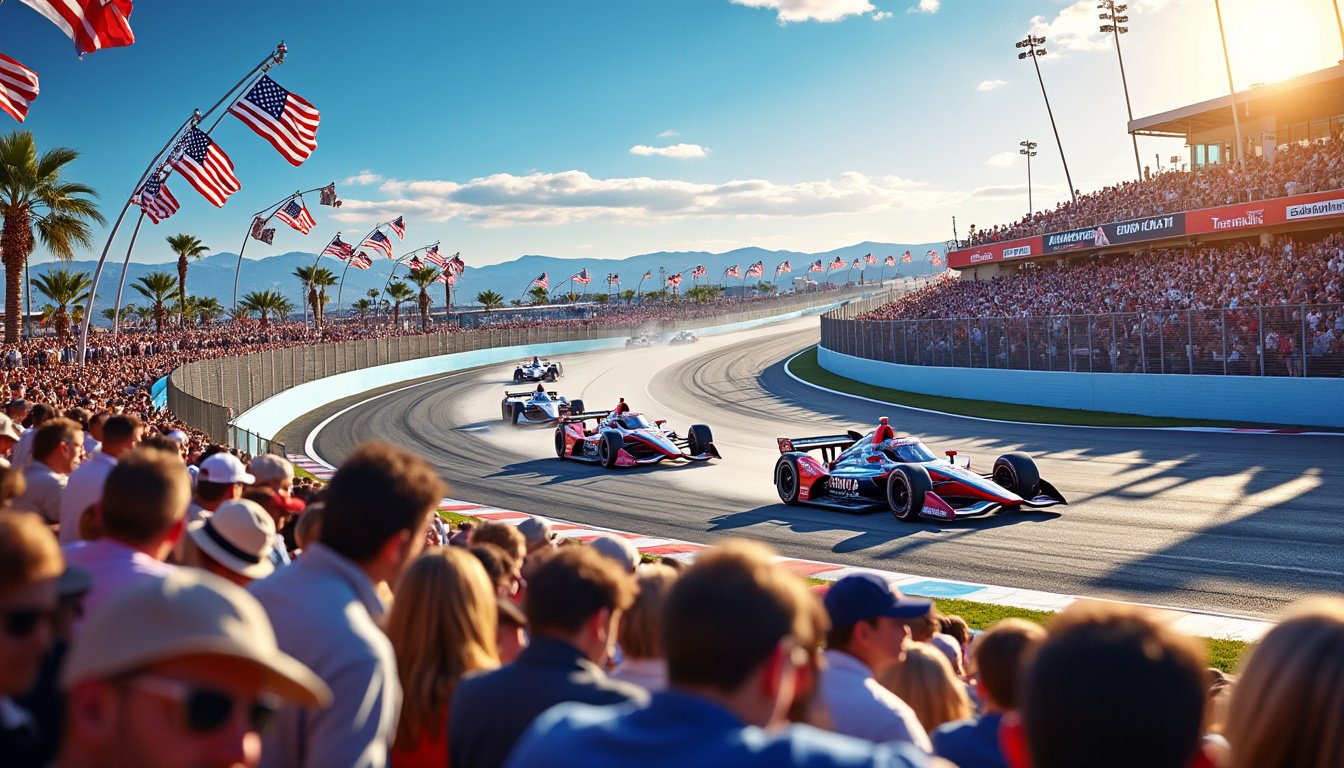 Indycar Series : Plongée au cœur du Grand Prix du Thermal Club – Suivez la course en direct à la télévision