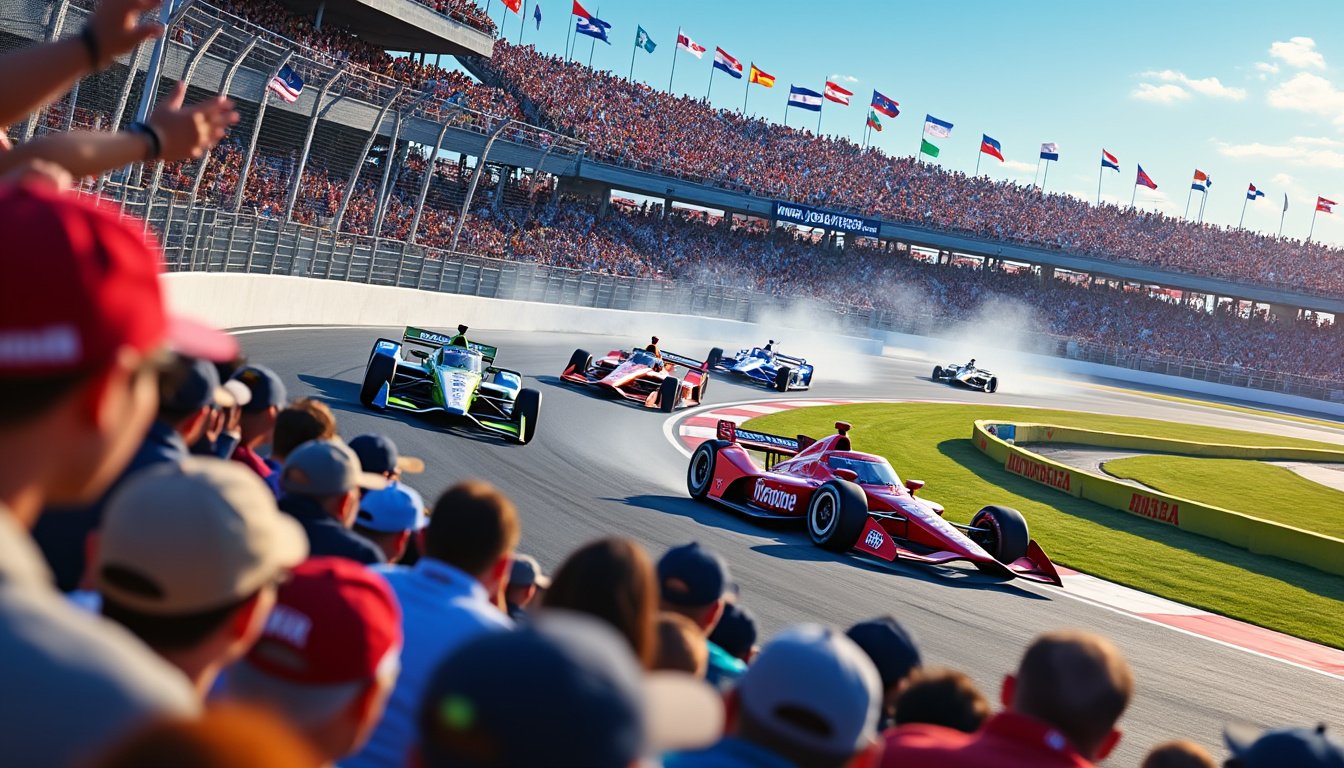 découvrez l'excitation du grand prix du thermal club dans la indycar series. ne manquez pas l'occasion de suivre chaque virage et chaque dépassement en direct à la télévision. plongez au cœur de la course et vibrez avec les champions de la vitesse.