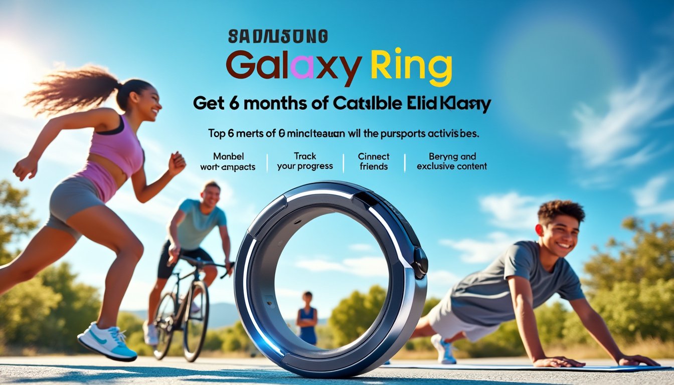 découvrez comment samsung révolutionne le sport avec une offre exclusive : pour l'achat d'un galaxy ring, bénéficiez de 6 mois d'accès à des activités sportives validées par des athlètes. ne manquez pas cette opportunité de repousser vos limites tout en profitant des innovations technologiques de samsung.