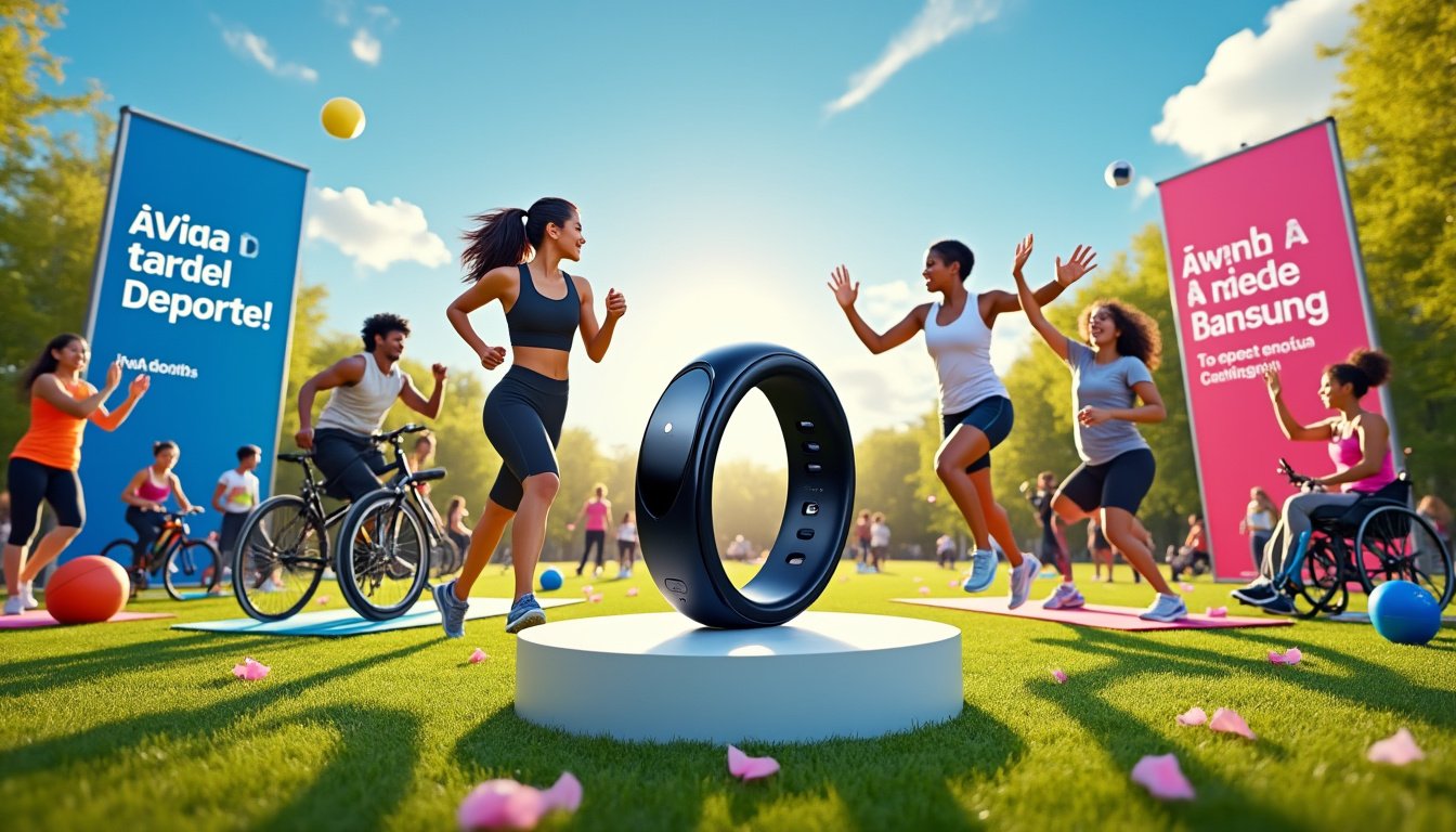 découvrez l'initiative de samsung : à l'achat d'un galaxy ring, bénéficiez de 6 mois d'accès à diverses activités sportives. les athlètes soutiennent cette initiative innovante qui allie technologie et sport pour une meilleure expérience fitness.