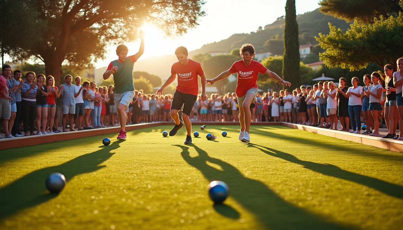 découvrez l'initiation au sport-boules à moirans chaque mercredi soir ! que vous soyez débutant ou confirmé, rejoignez-nous pour une soirée conviviale et sportive, idéale pour s'amuser et se détendre en plein air.