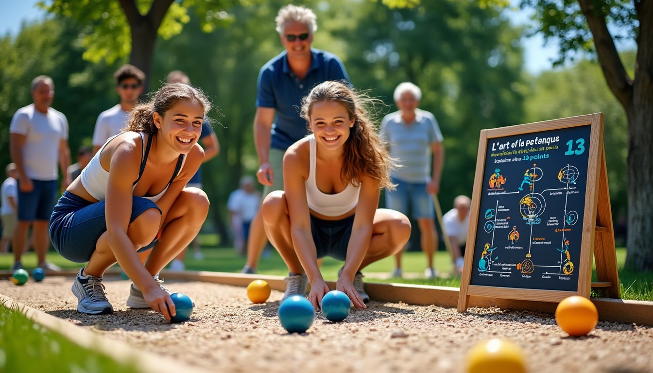 L&rsquo;art de la pétanque : comprendre la règle des 13 points