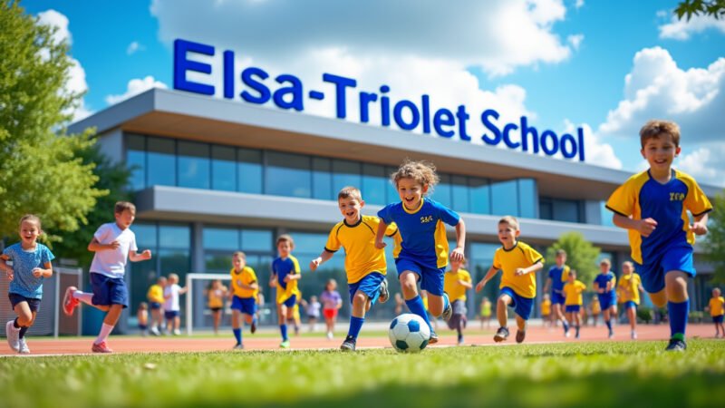 Le sport, une discipline fondamentale à l’école Elsa-Triolet