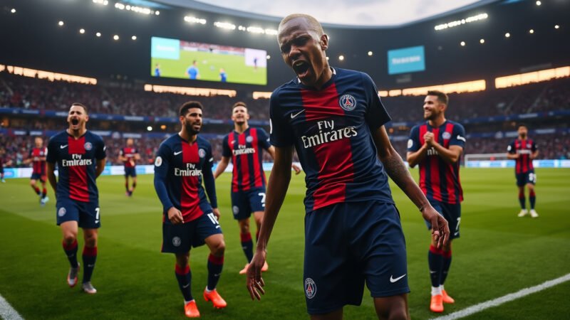 Ligue 1 : le PSG subit une défaite face à Nice et met fin à son invincibilité, à quatre jours d’affronter Arsenal