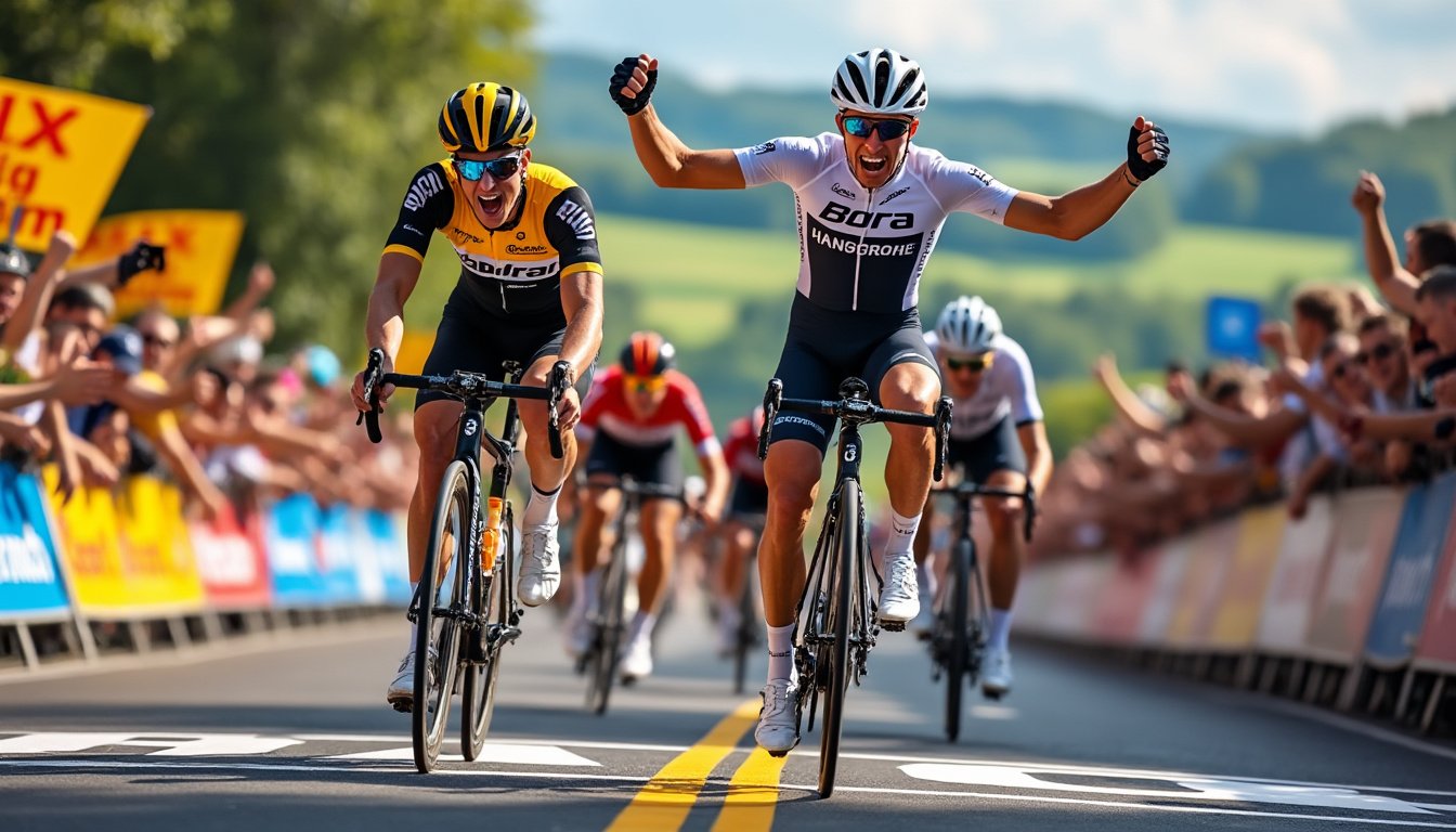 Mattias Skjelmose crée la surprise en devançant Tadej Pogacar et Remco Evenepoel lors de l’Amstel Gold Race