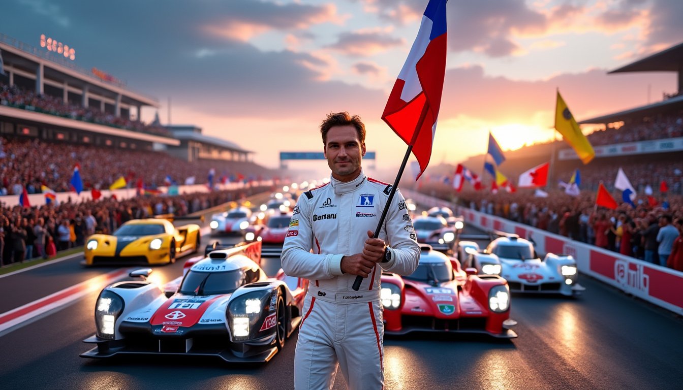 découvrez roger federer, le légendaire champion de tennis, qui donnera le coup d'envoi des 24 heures du mans. ne manquez pas cet événement emblématique alliant vitesse et passion, où le tennis rencontre l'univers de l'endurance automobile.