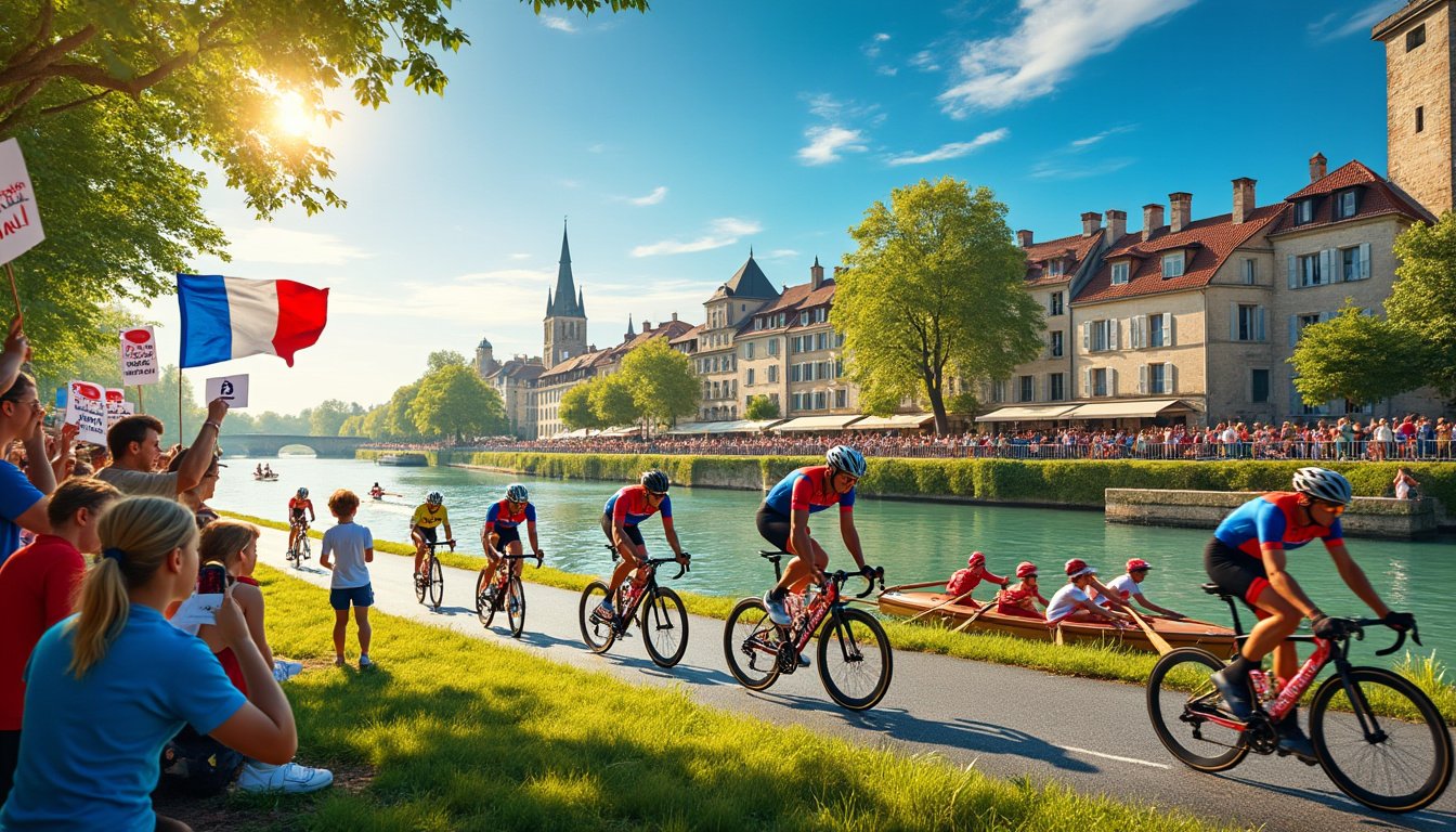 découvrez en images les moments forts d'un week-end sportif inoubliable en saône-et-loire. revivez l'énergie, l'adrénaline et les émotions à travers 10 clichés captivants qui illustrent la passion du sport dans cette belle région.