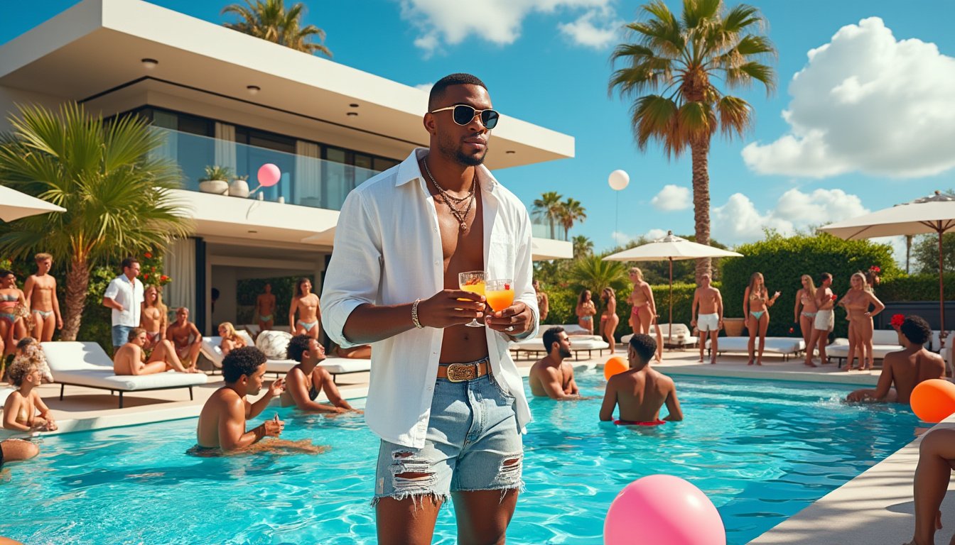 découvrez comment un membre influent du psg organise une fête exclusive à la piscine, alliant glamour et esprit d'équipe. ne manquez pas les coulisses de cet événement unique qui promet rires et belles rencontres !