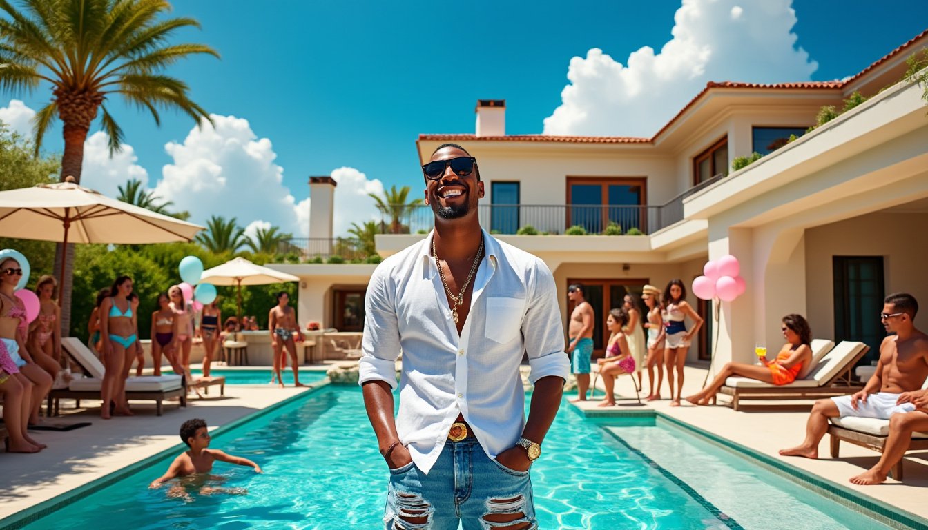découvrez comment un membre influent du psg organise une fête exclusive à la piscine, mêlant glamour et convivialité, et attire les regards des fans et des médias. ne manquez pas les moments forts de cet événement incontournable !