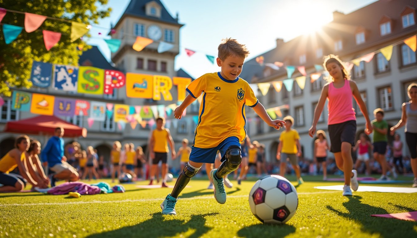 découvrez le retour tant attendu de l'événement 'un sport pour tous' à dijon ! un rendez-vous incontournable pour promouvoir l'accessibilité du sport à tous, quelle que soit l'âge ou le niveau. rejoignez-nous pour des activités variées, des animations et des rencontres conviviales, et partagez notre passion pour le sport dans une ambiance festive. ne manquez pas cette occasion de vivre des moments inoubliables en famille ou entre amis !
