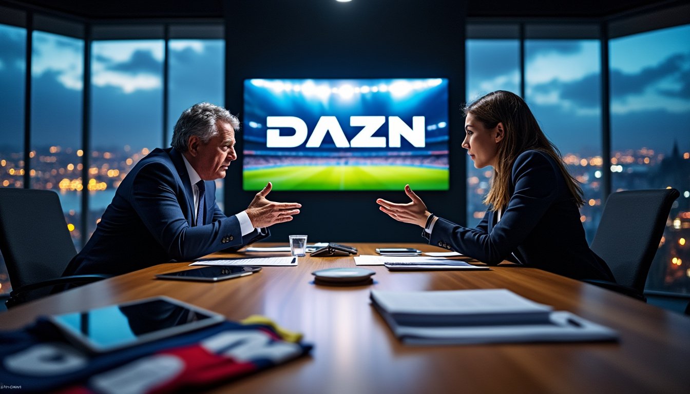 Droits télévisuels : les intentions de DAZN pour rompre son contrat avec la LFP tout en maintenant la diffusion de la Ligue 1 la saison prochaine