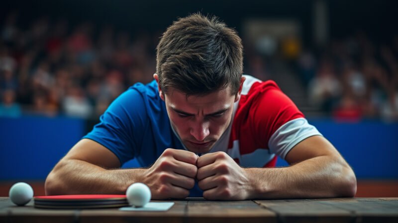 Félix Lebrun exprime ses regrets après sa sortie en 8e de finale des mondiaux de tennis de table : « j’étais sur le reculoir »
