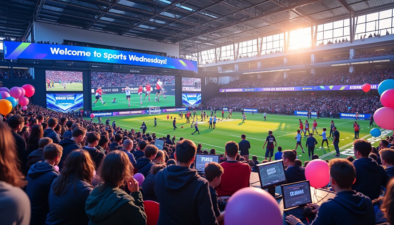 découvrez les mercredis dédiés au e-sport et à la pratique sportive pour tous, une initiative du département visant à promouvoir l'inclusivité et le bien-être à travers des activités sportives variées. rejoignez-nous pour vivre des moments de convivialité et de compétition !