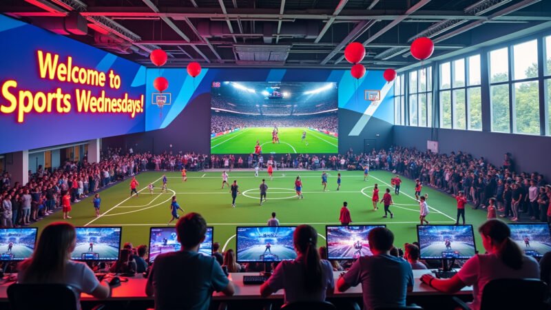 Le département inaugure les mercredis dédiés au e-sport et à la pratique sportive pour tous