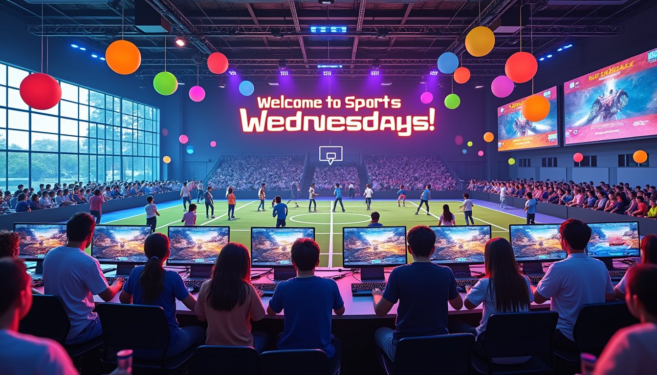 découvrez les nouveaux mercredis dédiés au e-sport et à la pratique sportive pour tous, inaugurés par le département. un rendez-vous hebdomadaire pour s'amuser, s'affronter et partager des moments de convivialité autour du sport et des jeux vidéo.