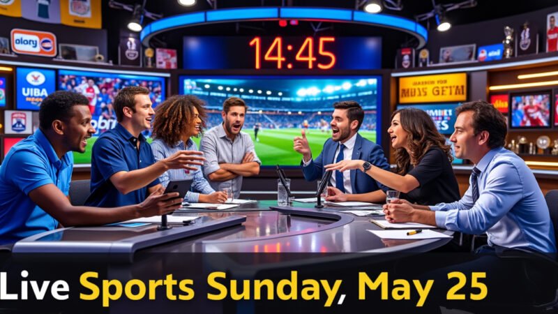 Sport : les résultats marquants du dimanche 25 mai en direct