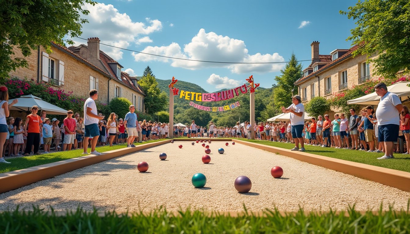 Un week-end dédié aux passionnés de sport boules à La Chapelle-de-Guinchay
