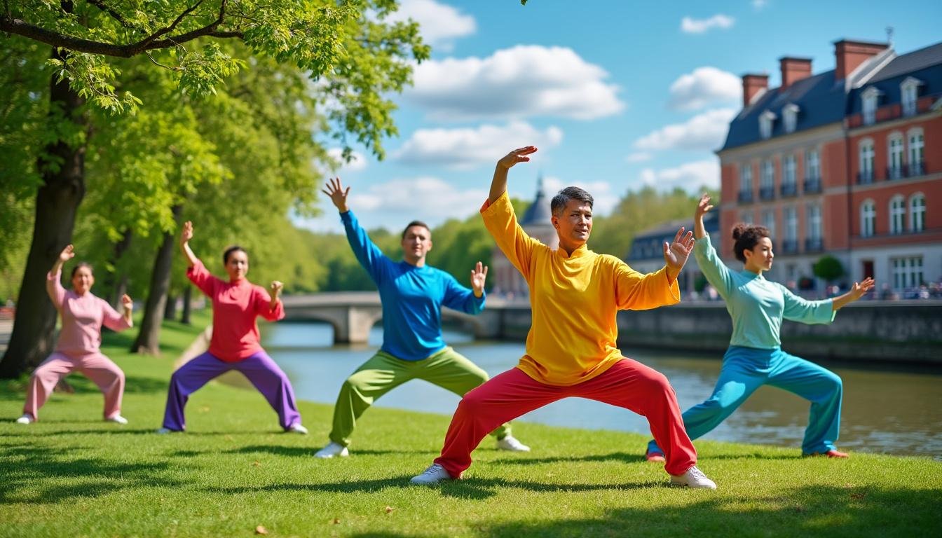 plongez dans le monde du taïso à orléans, une activité sportive alliant bien-être et santé. participez à une séance en plein air, adaptée à tous les niveaux, et bénéficiez des bienfaits d'une pratique physique douce tout en profitant de la nature. découvrez une nouvelle manière de prendre soin de votre corps et de votre esprit.