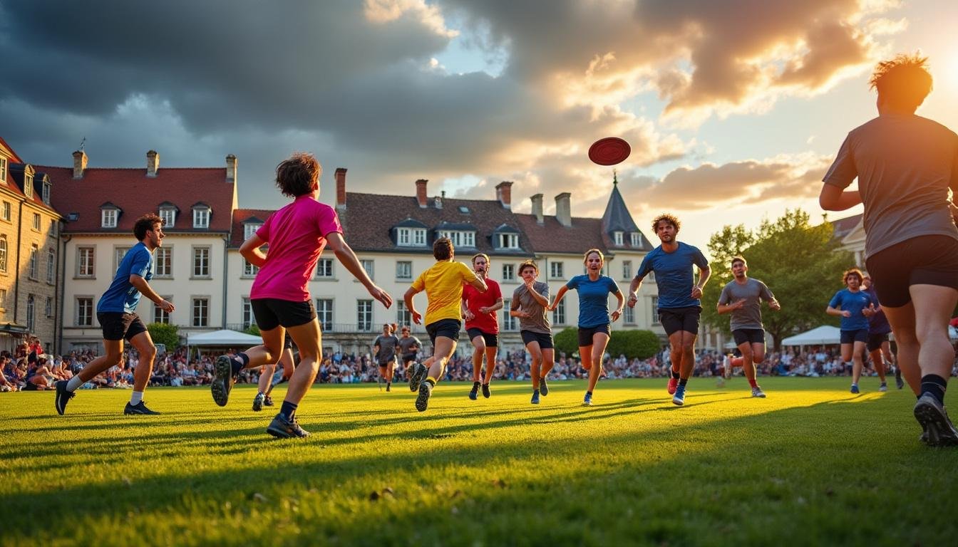 découvrez l'ultimate à fontenay-le-comte, un sport collectif fascinant qui favorise l'esprit d'équipe et la convivialité ! rejoignez une communauté passionnée où le respect, la fair-play et l'enthousiasme sont au cœur du jeu, et vivez une expérience sportive éminemment humaine.