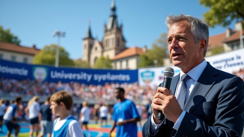 Patrick Kanner, ancien ministre des Sports, alerte sur la situation des omnisports universitaires