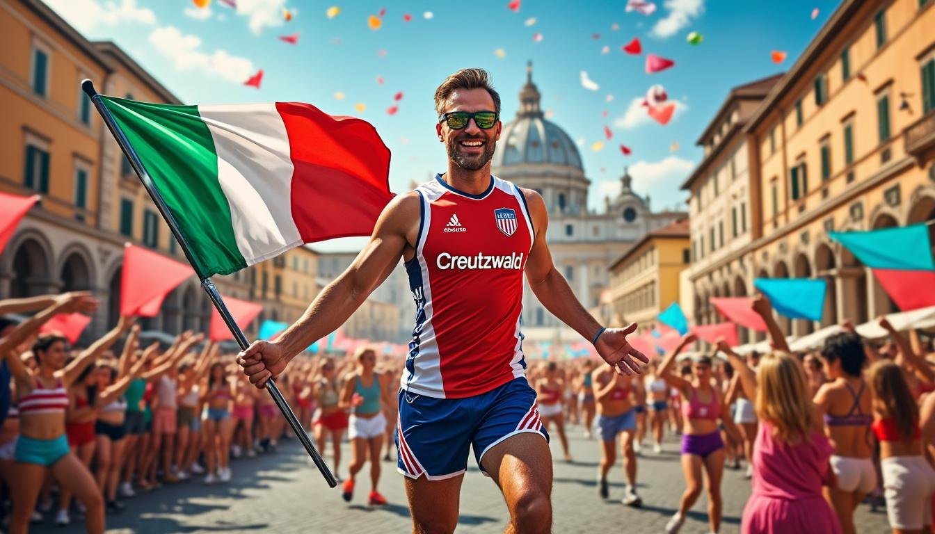 découvrez comment philippe gonigam met en avant creutzwald lors du prestigieux jubilé du sport à rome, un événement marquant qui célèbre l'esprit sportif et l'engagement des athlètes.