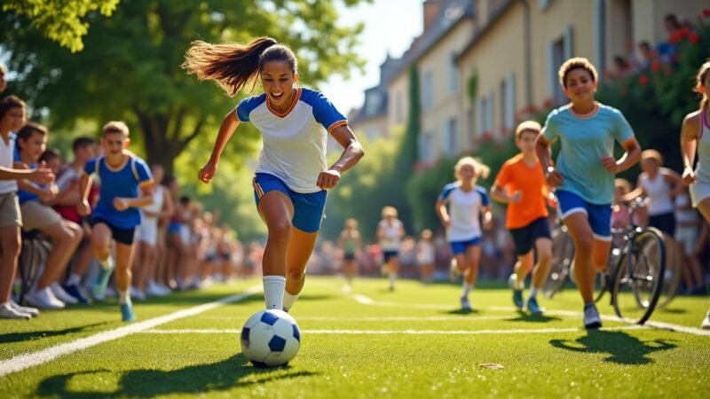 À Pressac, une exploration vivante du sport sous toutes ses formes
