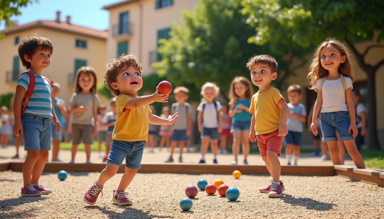 découvrez comment les élèves de bruguières s'initient aux plaisirs du sport boules, une activité qui allie convivialité et esprit d'équipe. une journée d'apprentissage et de divertissement qui rapproche les jeunes autour d'une passion sportive.