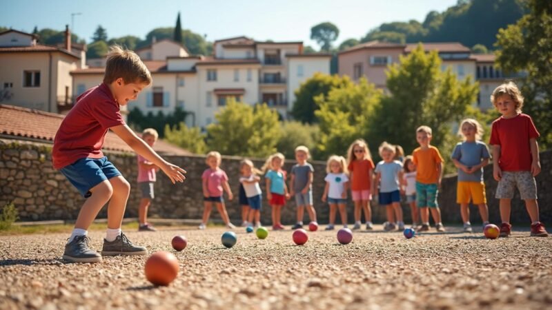 Bruguières : des élèves découvrent les joies du sport boules