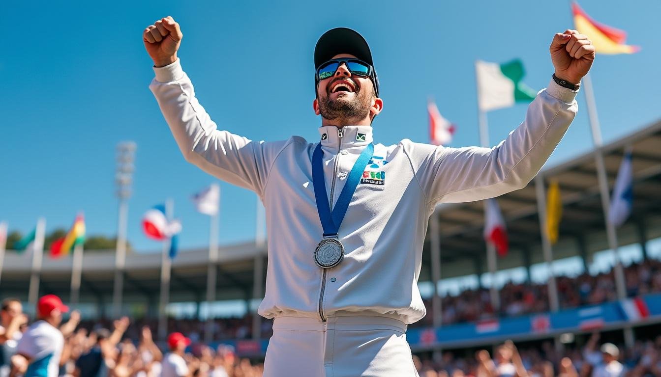 découvrez le parcours remarquable d'édouard poumaillou, qui a brillamment remporté la médaille d'argent en skeet lors des championnats d'europe à châteauroux. un exploit à saluer pour ce tireur talentueux qui fait briller le sport français sur la scène européenne.