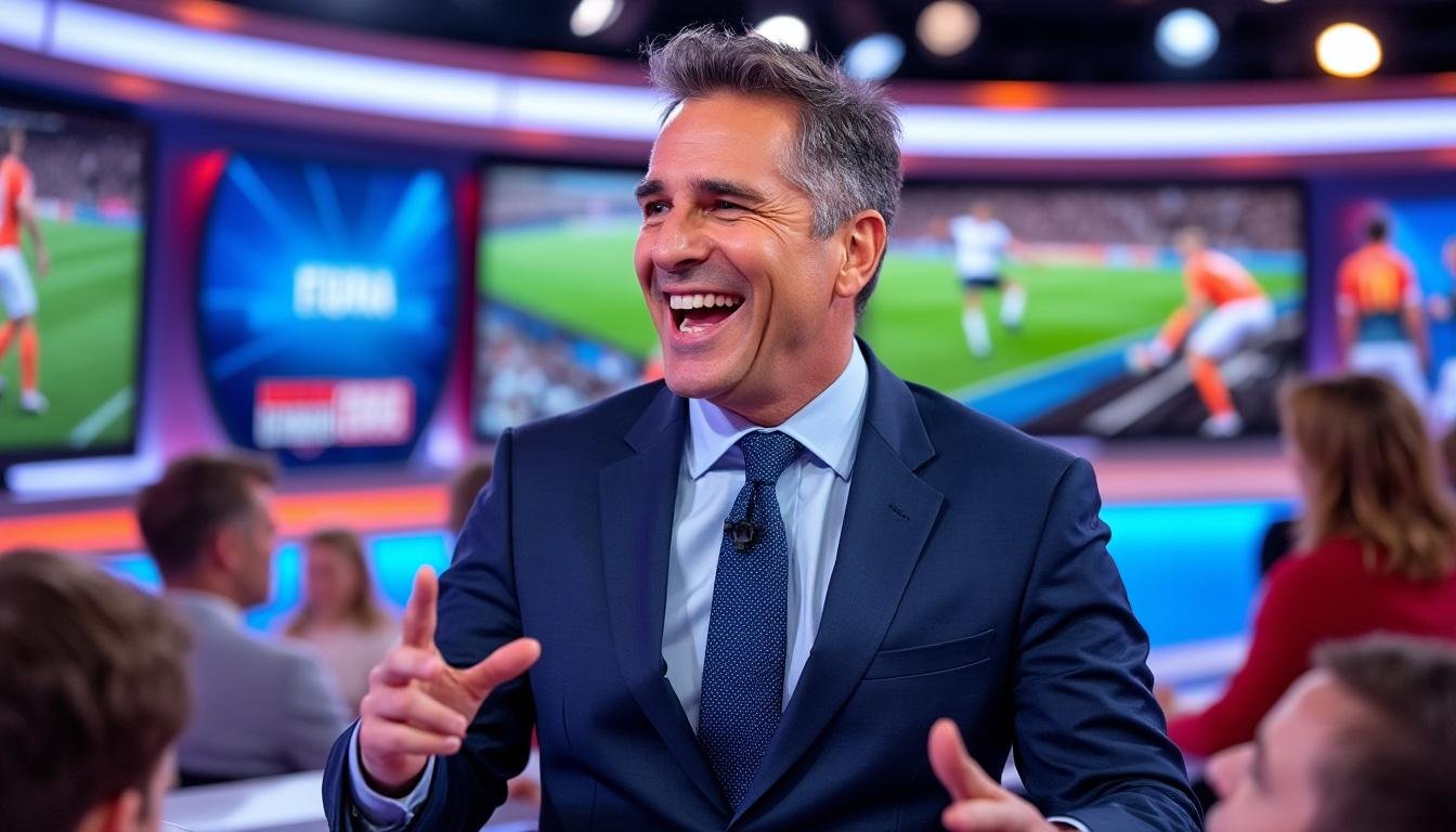 Georges Quirino, animateur des émissions « Grandes Gueules du sport » et « Bartoli Time » sur RMC