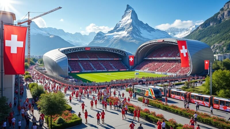 La Suisse se prépare à accueillir l’Euro 2025 féminin de football, avec des ambitions de transformation