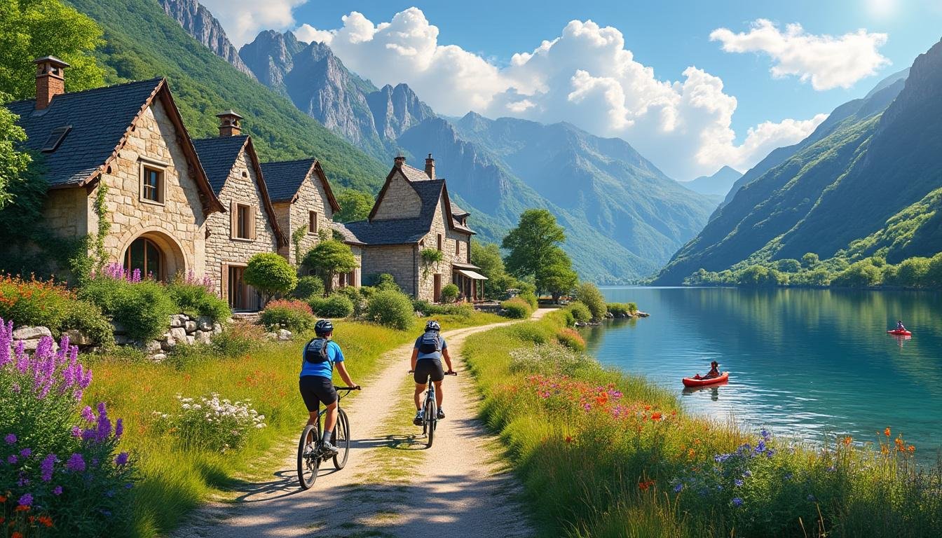 découvrez mazamet, un village sportif idyllique situé au bord du lac des montagnès. profitez d'activités en plein air, de paysages époustouflants et d'une ambiance conviviale. un lieu parfait pour les amateurs de sports et de nature.