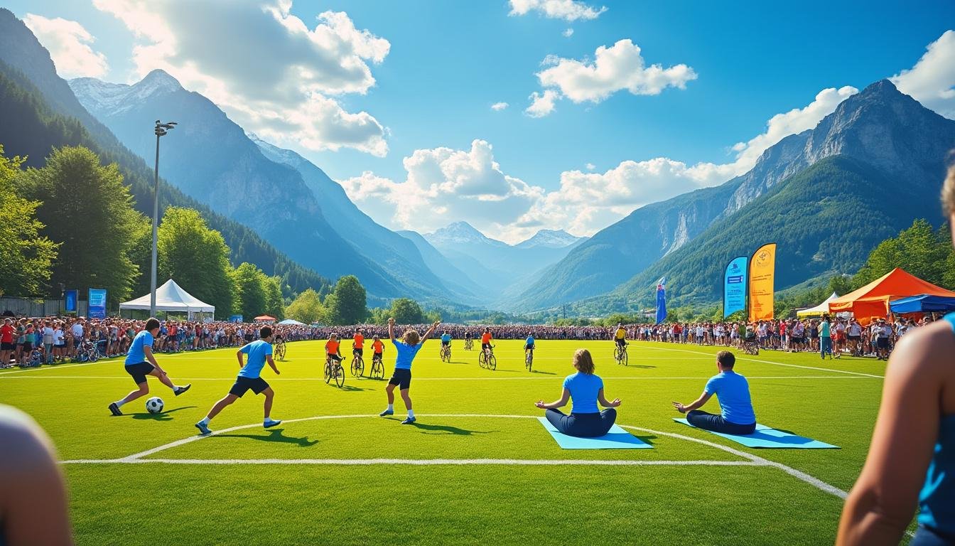 découvrez la semaine consacrée à la passion du sport à moirans, un événement exceptionnel qui célèbre le dynamisme sportif de la région à travers des activités variées, des rencontres et des compétitions pour tous les âges. rejoignez-nous pour vivre des moments inoubliables au cœur de l'esprit sportif !