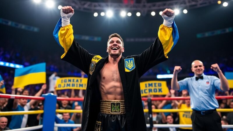 Oleksandr Usyk, l’Ukrainien, remporte le titre de champion du monde des poids lourds face au Britannique Daniel Dubois