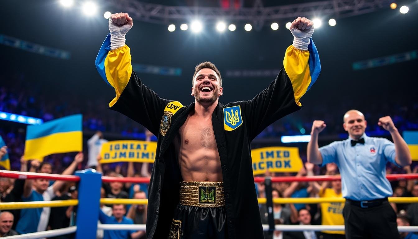 Oleksandr Usyk, l’Ukrainien, remporte le titre de champion du monde des poids lourds face au Britannique Daniel Dubois
